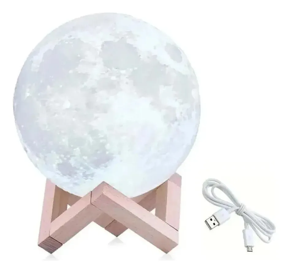 Lampara De Noche Led En Forma De Luna | ST-8011