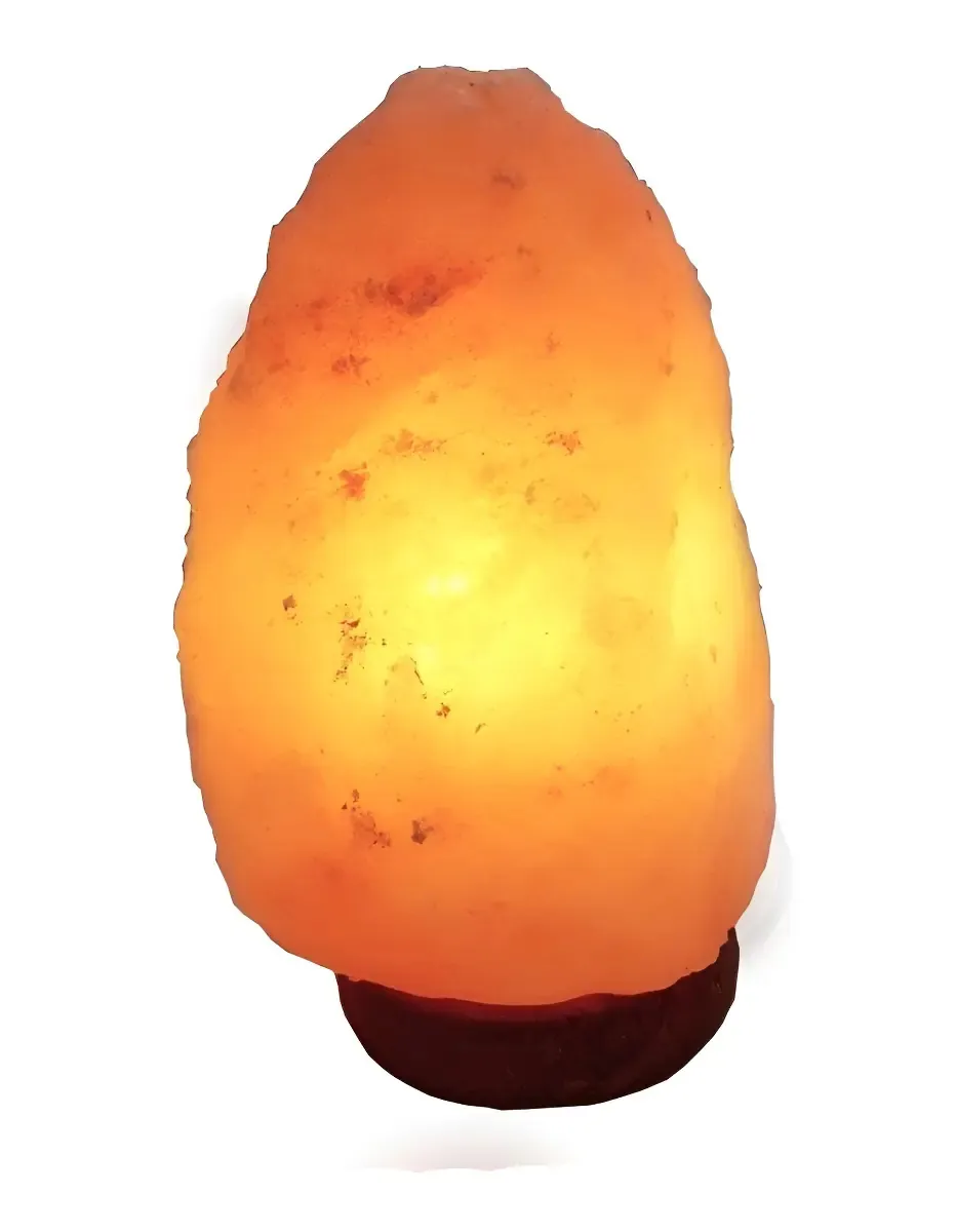 Lampara De Sal Del Himalaya Piedra De 3 A 4 Kg