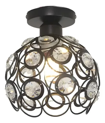 Lámpara de Techo de Cristal Elegante