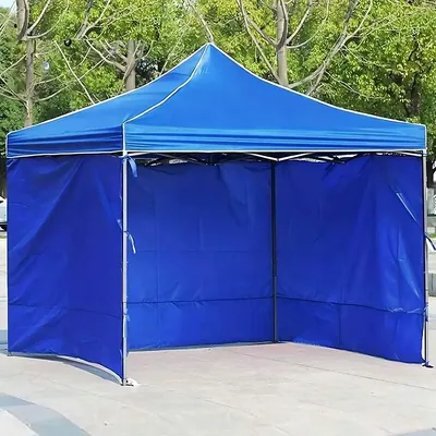 Lateral de Toldo Azul 3x3