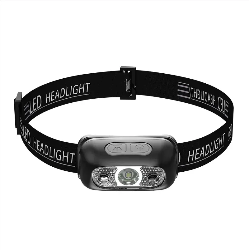 Linterna Frontal LED Recargable USB