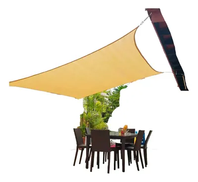 Lona Toldo Vela Sombra Rectangular Anti Uv Premium 3×4m