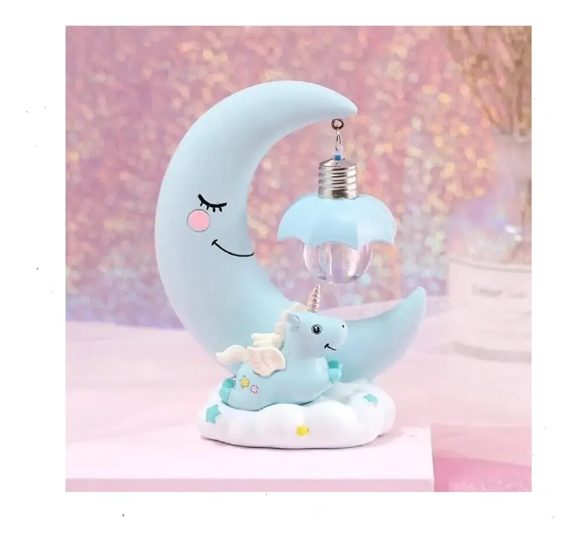 Luz Nocturna De Luna De Unicornio