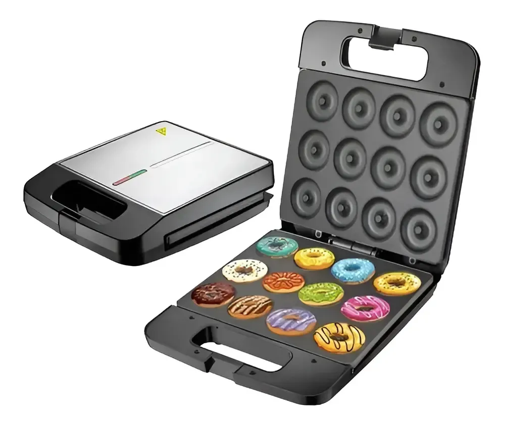 Maquina Para 12 Mini Donas 1400W