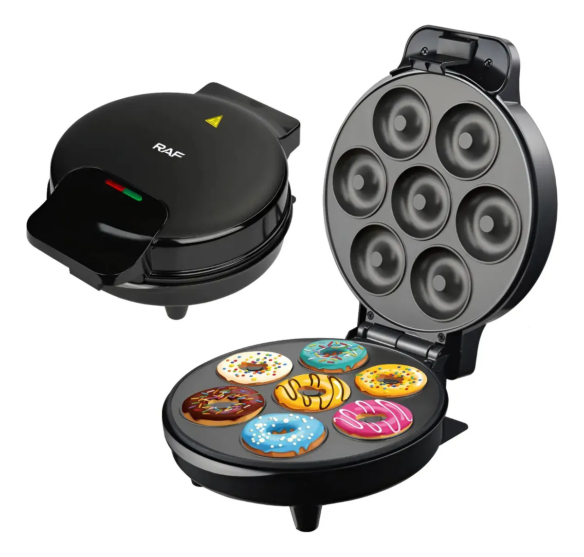 Maquina Para 7 Mini Donas RAF