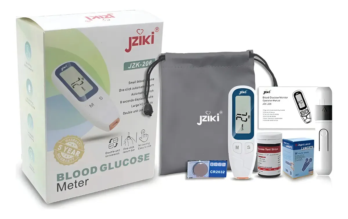 Medidor de Glucosa Jziki