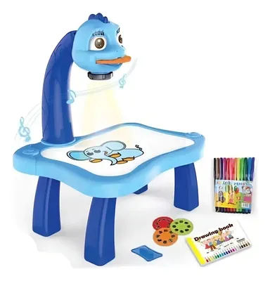 Mesa de Dibujo con Proyector LED Infantil