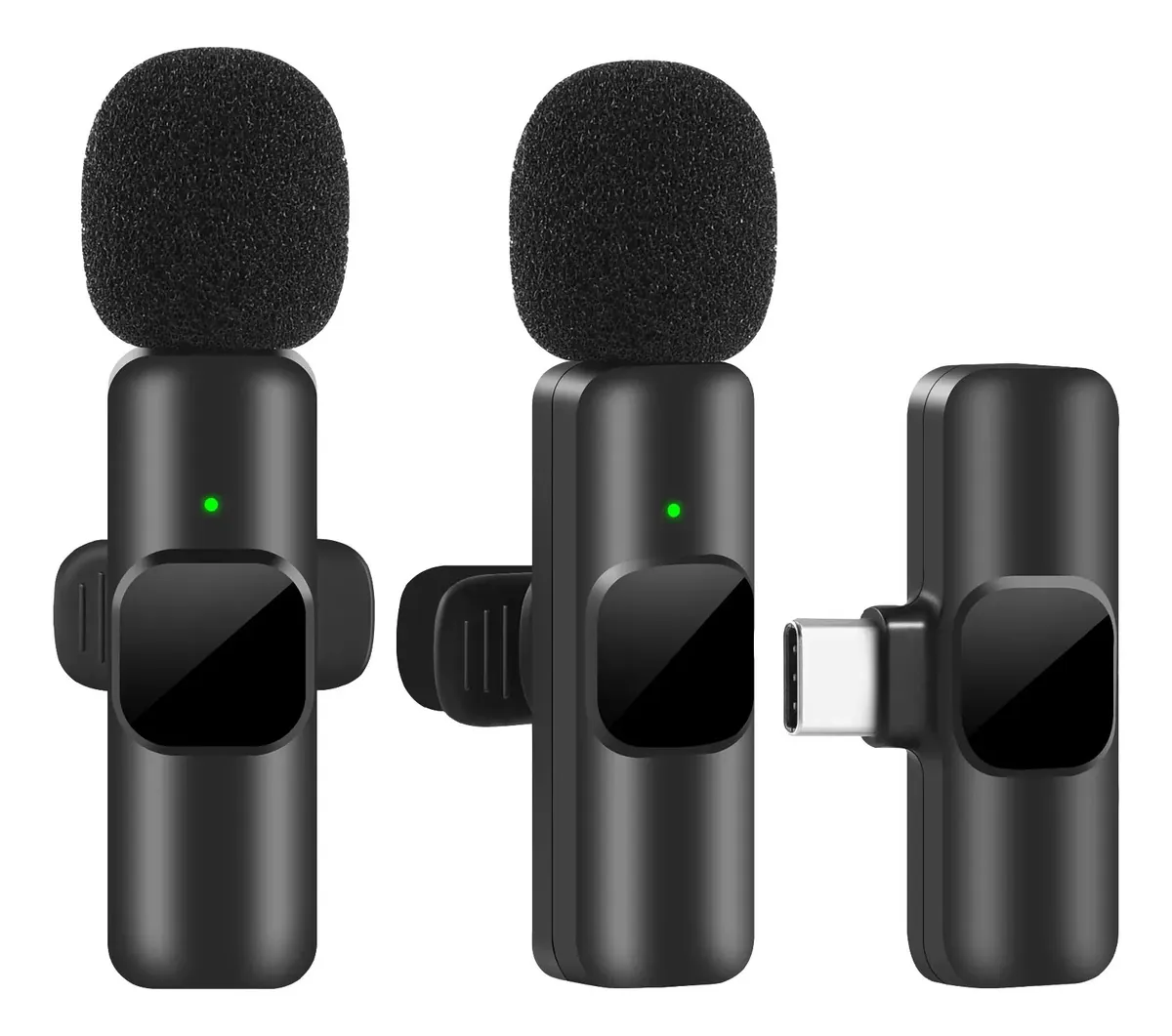 Micrófono Inalámbrico Para Teléfono K9 (2 Microfonos)