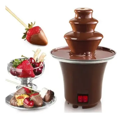 Mini Fuente Cascada De Chocolate 3 Niveles
