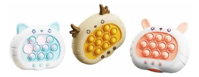 Mini Juego Puzzle Pop-it Llavero Sensorial