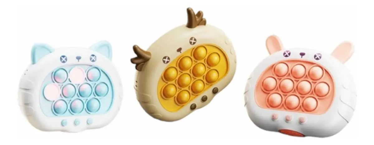 Mini Juego Puzzle Pop-it Llavero Sensorial