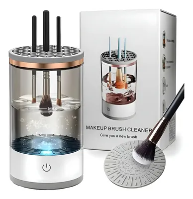 Mini Lavadora Electrica Para Brochas De Maquillaje