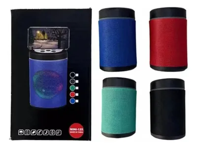 Mini Parlante Portátil Bluetooth Y Soporte Celular