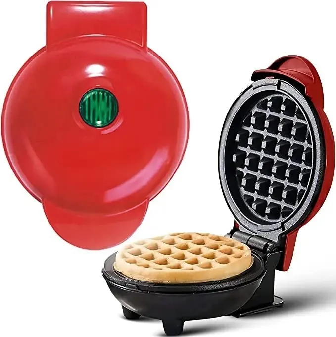 Mini wafflera electrica antiadherente