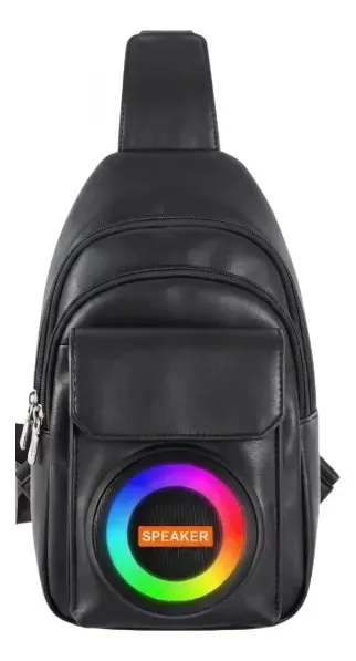 Mochila con Parlante y Luces Led RGB