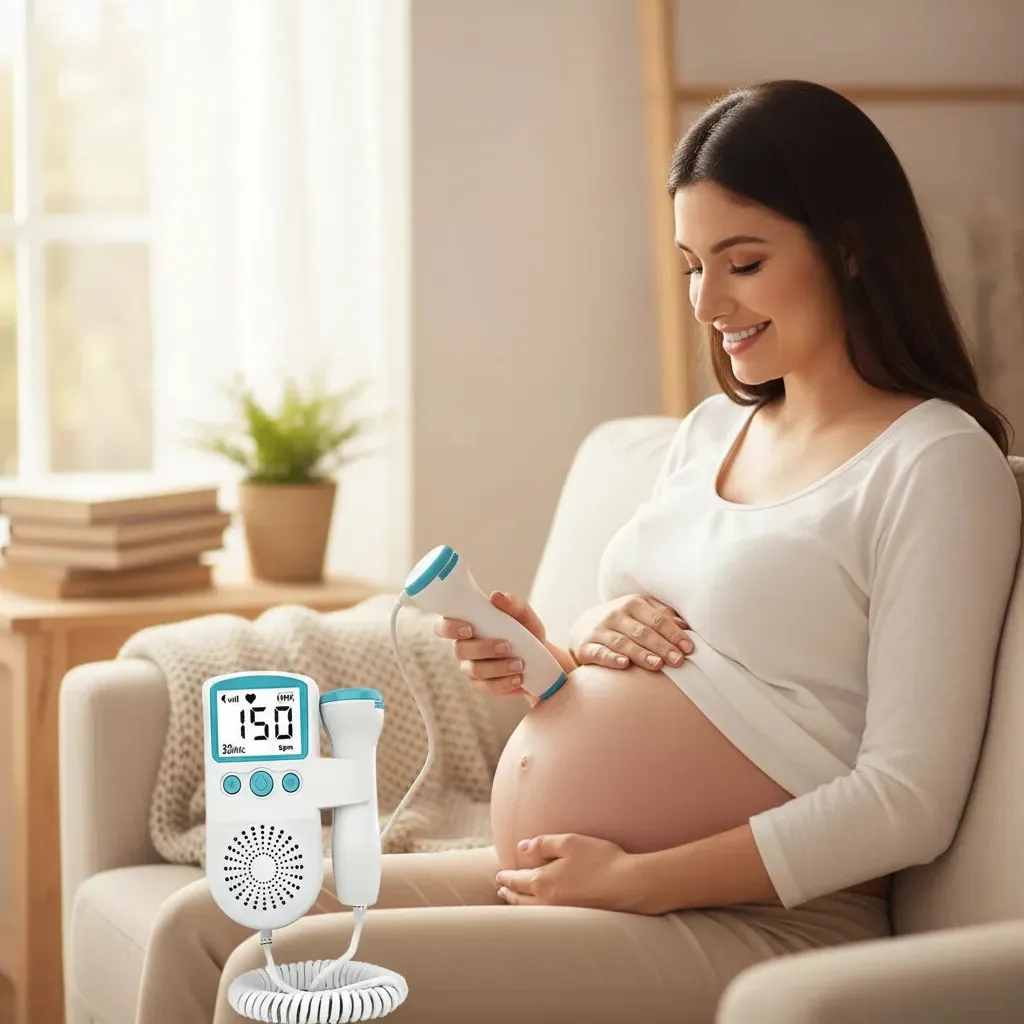 Monitor Fetal Doppler Ultrasonido Latidos Bebe
