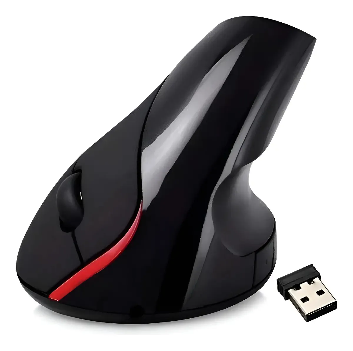 Mouse Vertical Inalámbrico Receptor USB