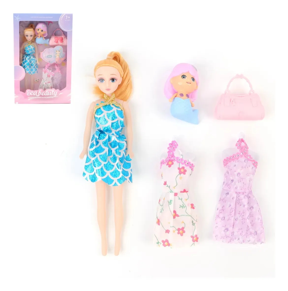 Muñeca Bebé "Cufan" con Accesorios | C821-012