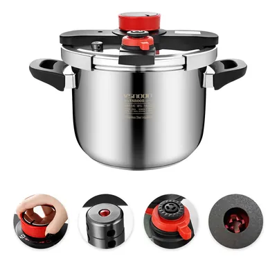 Olla A Presión De 7L Acero Inoxidable