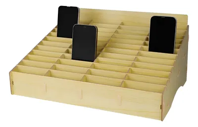 Organizador de Escritorio Armable + Porta Celular