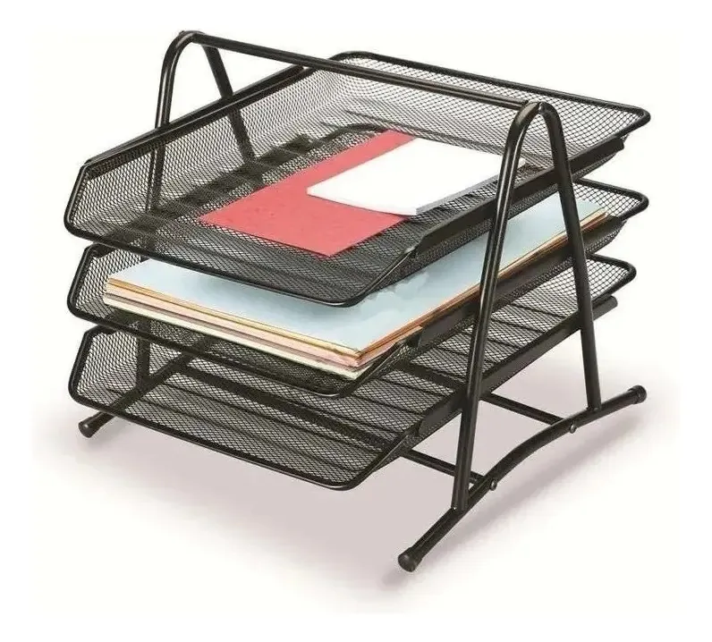 Organizador De Libros Oficina 3 Niveles