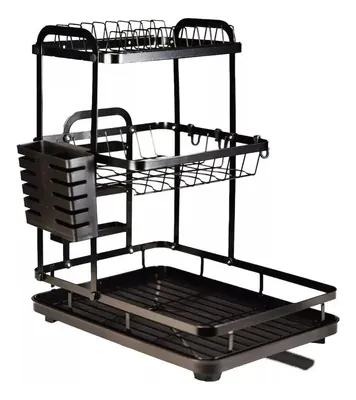 Organizador De Platos De Cocina 3 Niveles