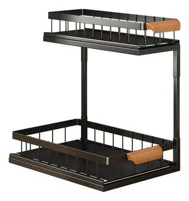 Organizador Estante de Cocina Multiuso Expandible Hasta 70cm