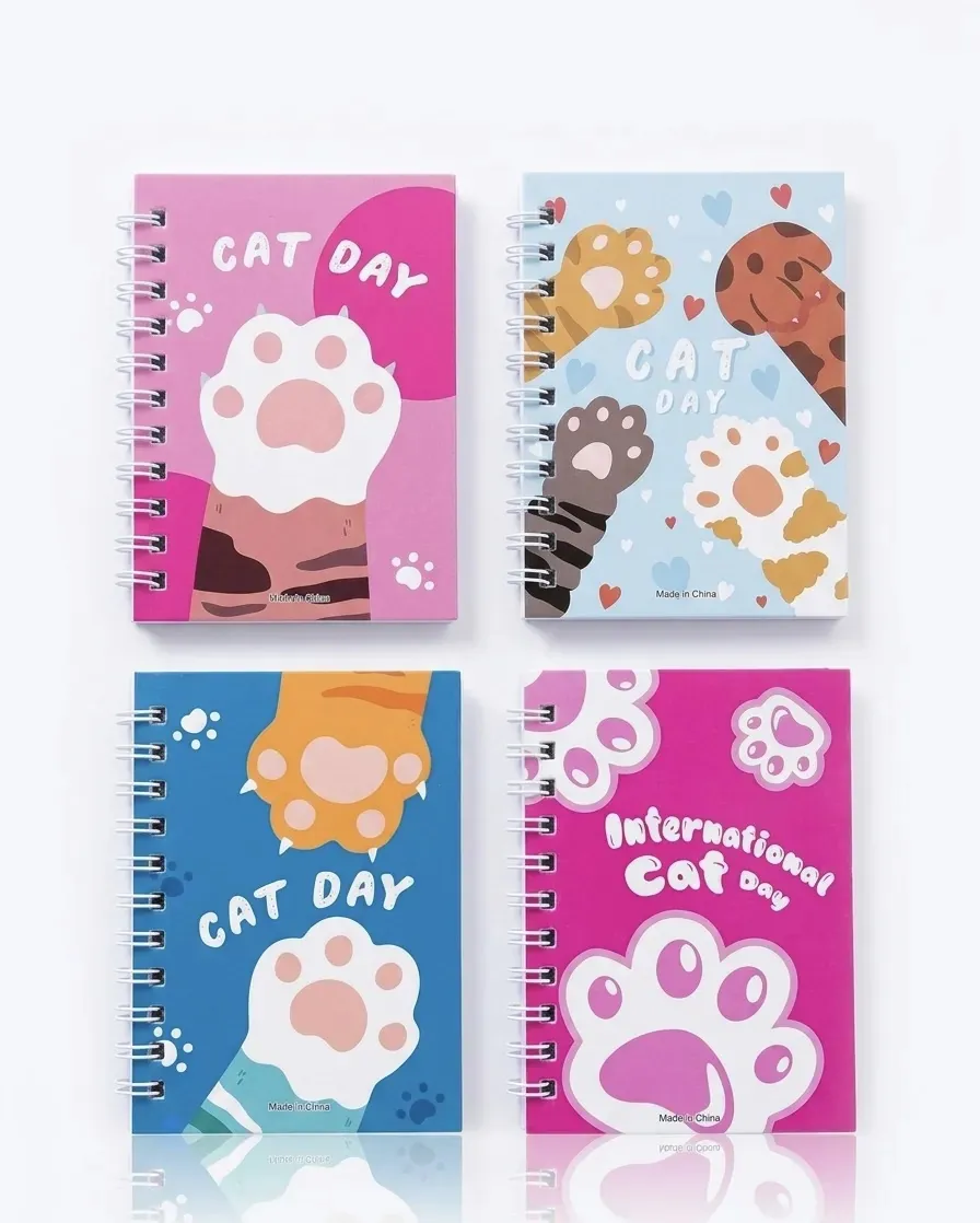 Pack 4 Libretas Para Notas Diseño