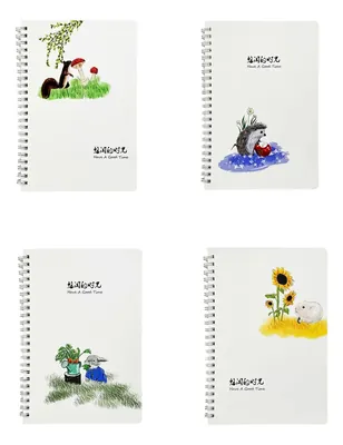 Pack 5 Cuaderno Libreta Con Diseño Cuadriculado