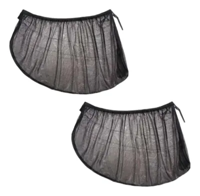 Pack De 2 Mallas Tapa Sol Para Auto Ventana ( Parte Trasera )