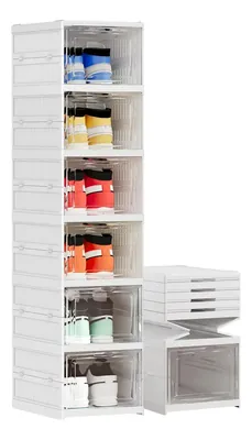 Pack de 6 Cajas Organizadoras De Zapato