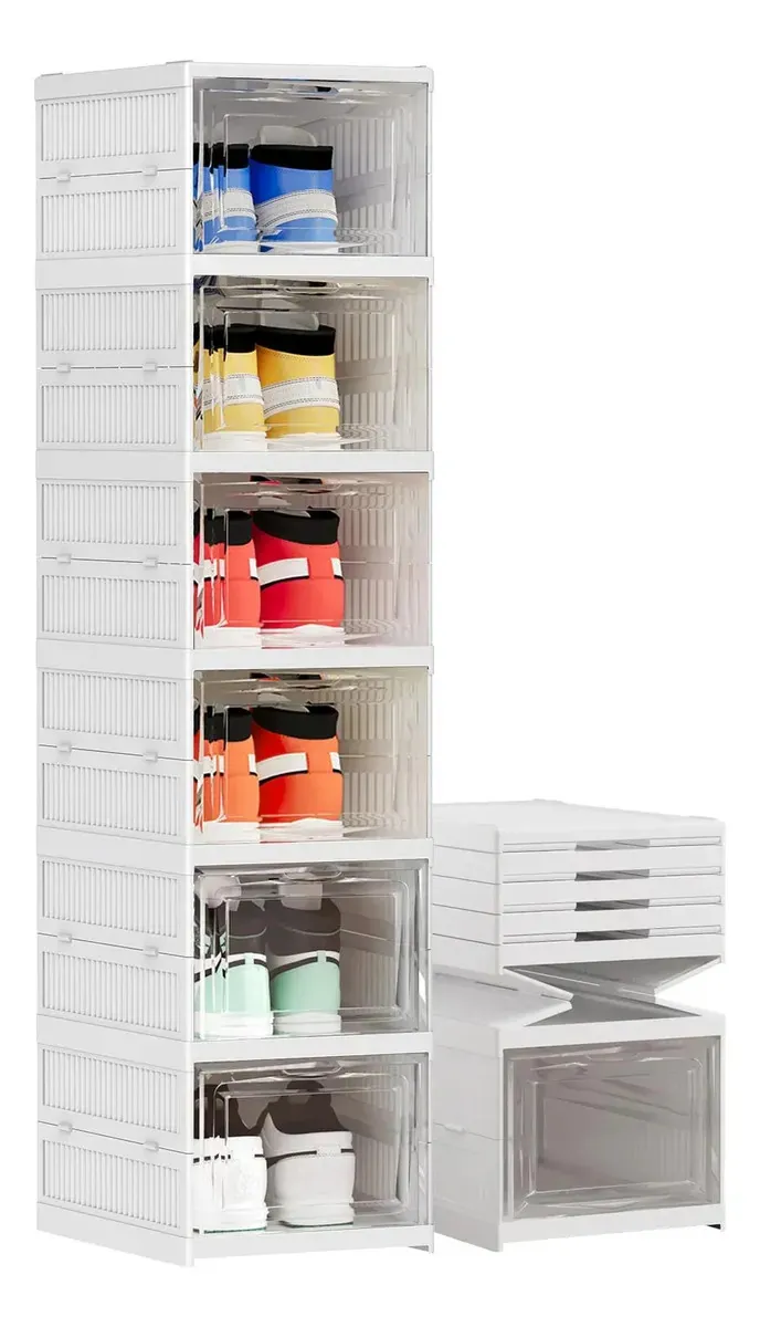 Pack de 6 Cajas Organizadoras De Zapato
