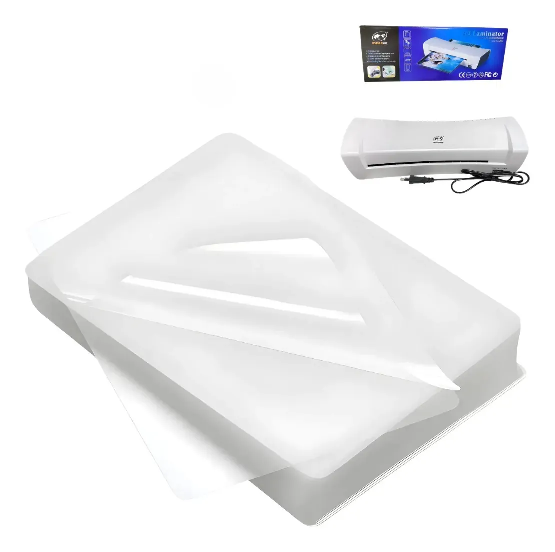 Pack de100 Láminas de 30 x 21,5 Cms. para Termolaminadora