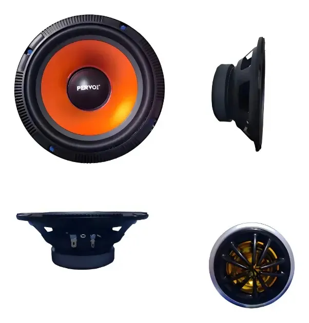 Parlante Auto Pervoi 4″ CTC-4592 450W – Tweeter de Alta Potencia