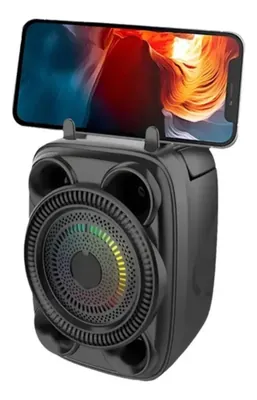 Parlante Bocina Led Bluetooth + Microfono