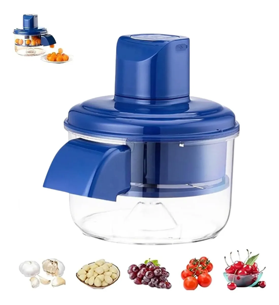 Peladora Eléctrica Recargable para Frutas y Verduras
