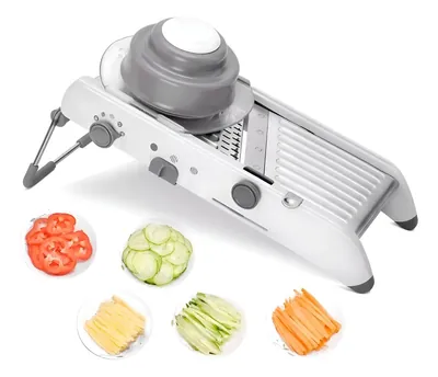 Picador, Cortador y Rallador de Verduras 2 en 1