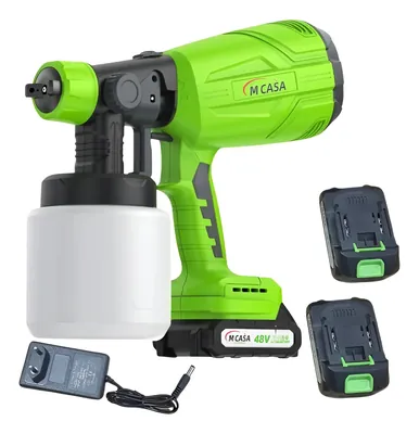 Pistola para Pintar MCasa con 2 Baterías de 48V.