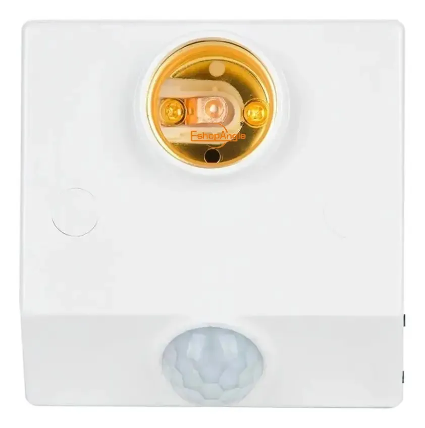 Porta Soquete Con Sensor Infrarrojo