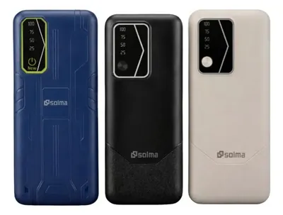 Power Bank Solma 20.000Mah con 3 Entradas Modelo SL-P155 con Linterna
