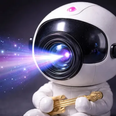 Proyector Astronauta Sentado