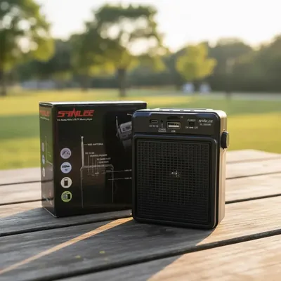Radio y Parlante Solar Bluetooth Portátil