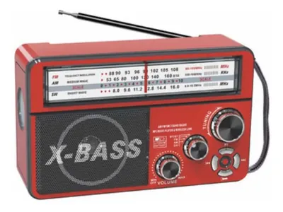 Radio y Parlante Solar - Mochila