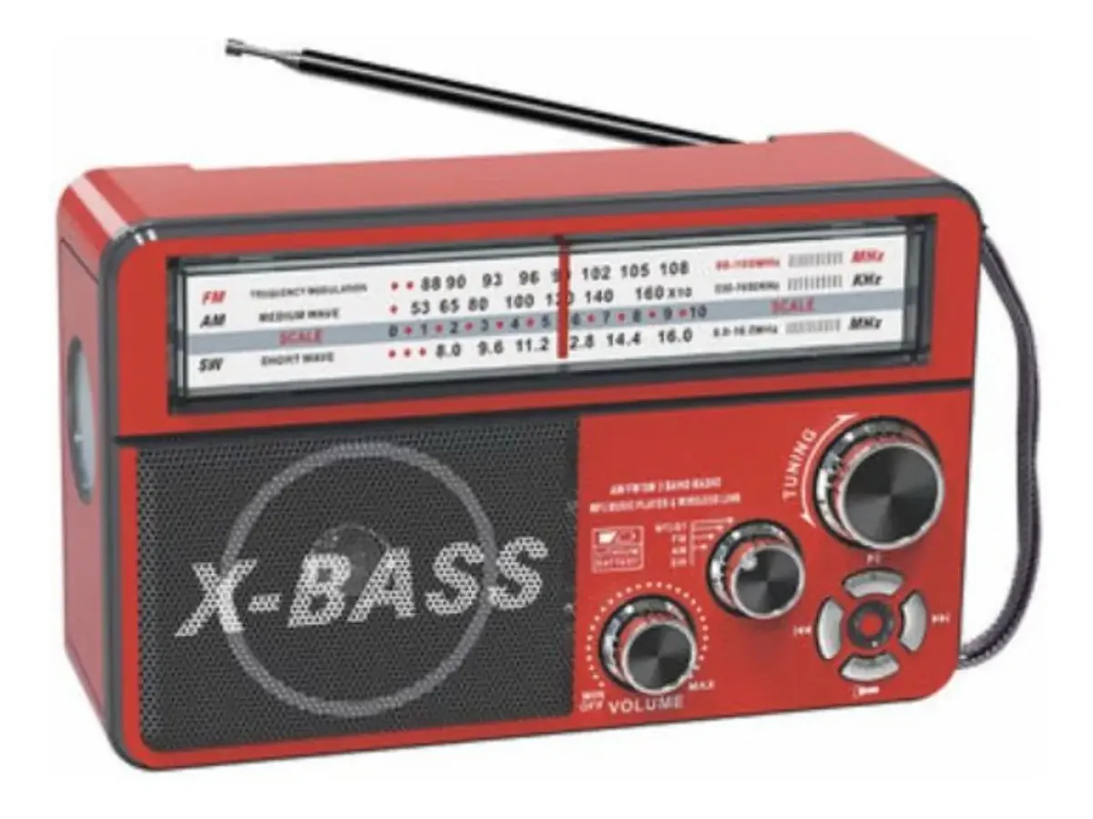 Radio y Parlante Solar - Mochila