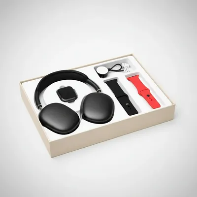 Reloj Smartwatch Con 7 Correas + Audífono P9 Ultra2