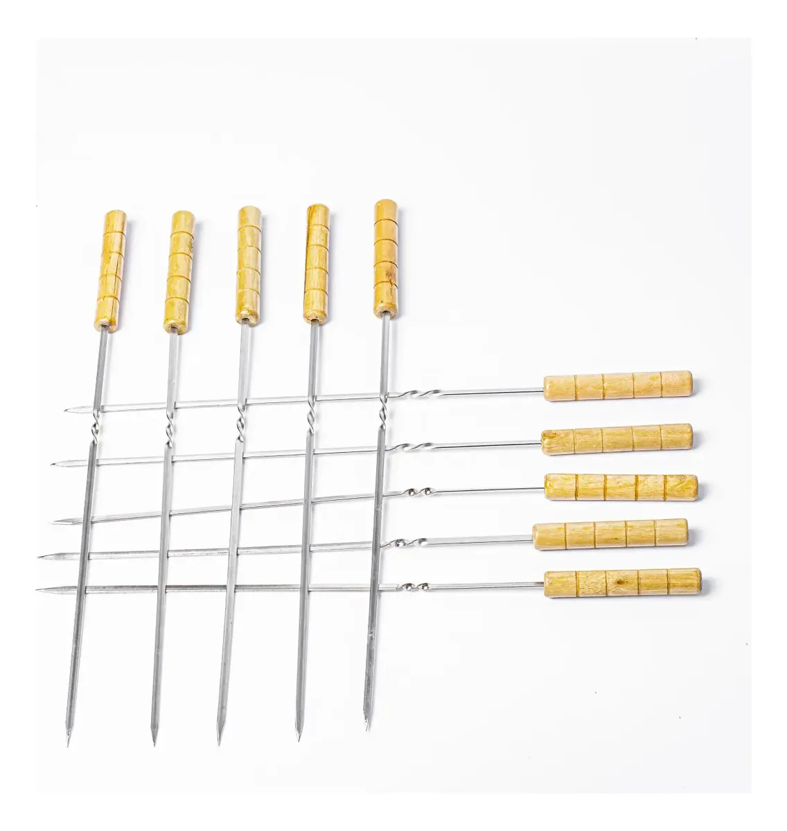 Set 50 Palos De Brochetas Para Anticuchos