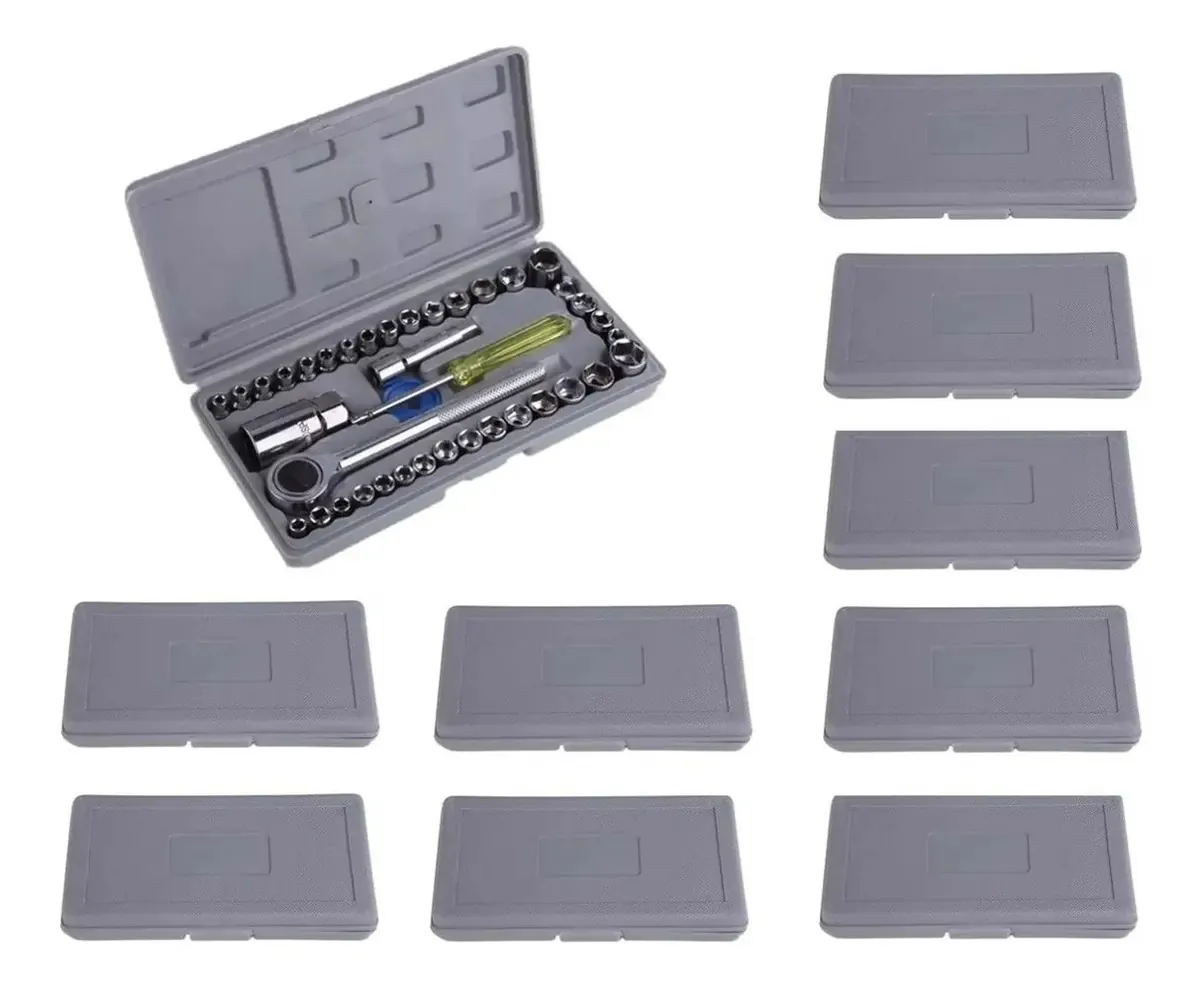Set Dados Mecánicos Auto Moto Hogar 10pcs
