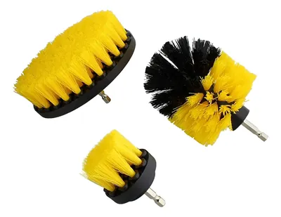 Set De 3 Cepillos De Limpieza Para Taladro
