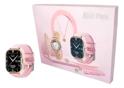 Smart Watch A58 Plus + Set de Joyería