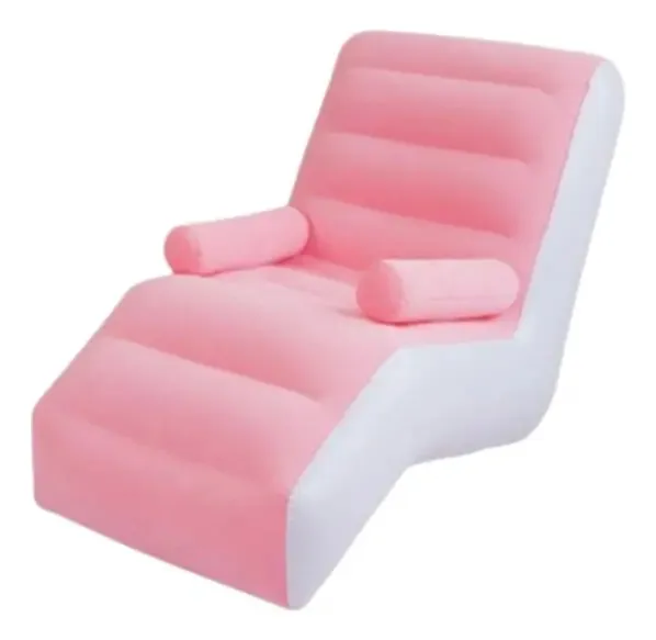 Sofá Inflable Con Apoya Brazos